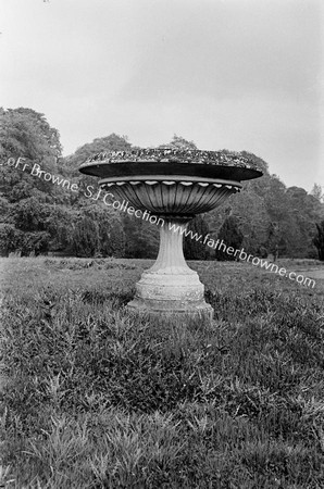 WALKS IN GARDEN VASE NEAR TENNIS COURT